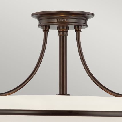 Elstead - Felületre szerelhető csillár GRIFFIN 4xE27/100W/230V bronz
