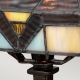 Elstead QZ-HOLMES-TL - Asztali lámpa HOLMES 1xE14/25W/230V