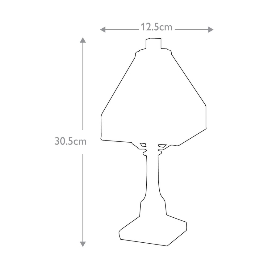 Elstead - Tiffany HOLMES asztali lámpa 1xE14/25W/230V