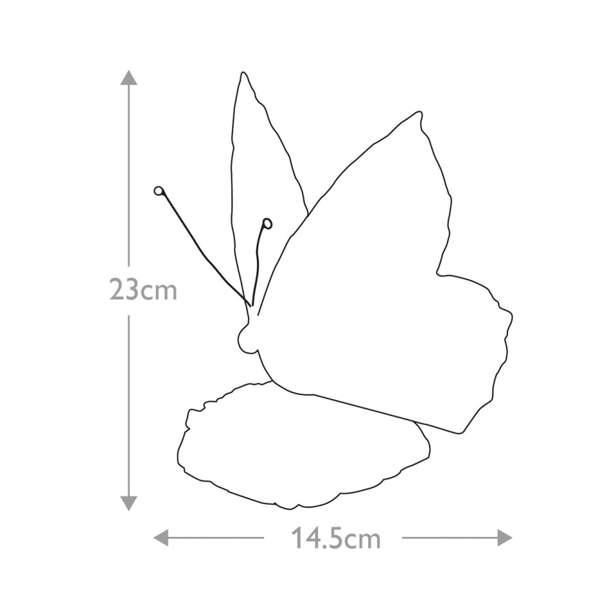 Elstead - LED dekoratív lámpatest TIFFANY 1xG9/3W/12V pillangó
