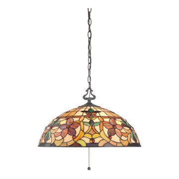 Elstead - Tiffany KAMI láncos csillár 3xE27/60W/230V