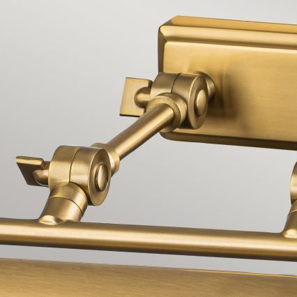 Elstead - WINCHFIELD képvilágító lámpa 4xE14/40W/230V arany