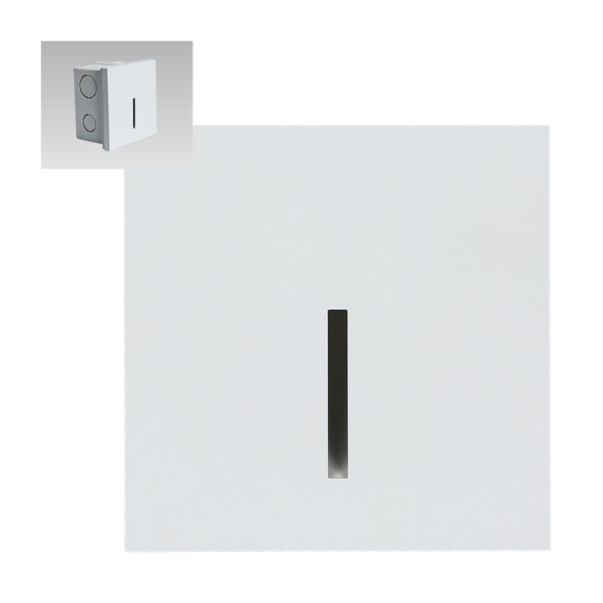 Emithor 70427 - LED lépcsővilágítás LINE LED/1W/230V 4000K fehér