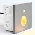 Emithor 70434 - LED Lépcsővilágítás érzékelővel OLIVE LED/1W/230V szürke