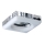 Emithor 71010 - Beépíthető lámpa 1xGU10/50W átlátszó/fehér kristály