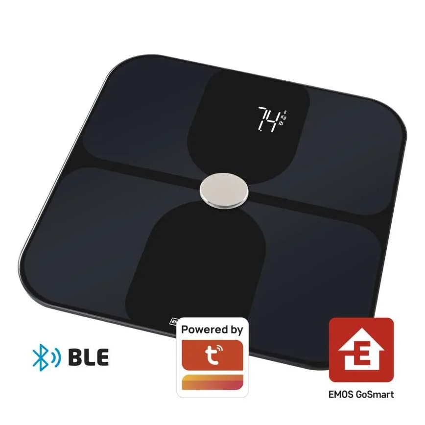 Intelligens személyI mérleg GoSmart 3xAAA Tuya