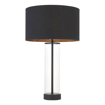 Endon 100440 - LESSINA fényerőszabályozható asztali lámpa 1xE27/10W/230V fekete