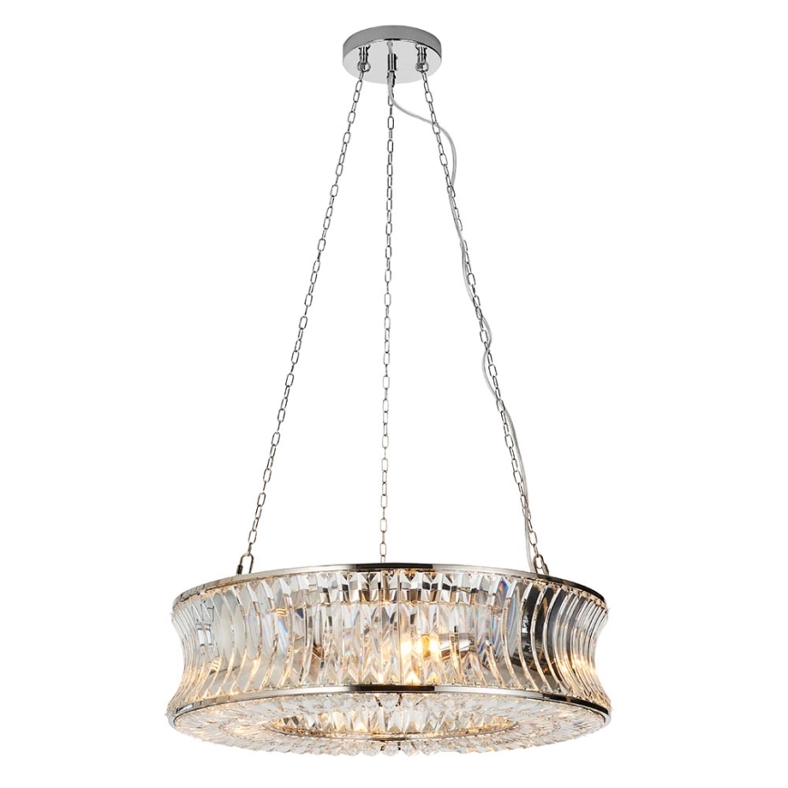 Endon 104528 - Láncra akasztható csillár 6xE14/6W/230V, fényes króm