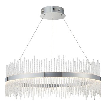 Endon 107108 - LED kábeles csillár LED/56W/230V 3000K fényes króm