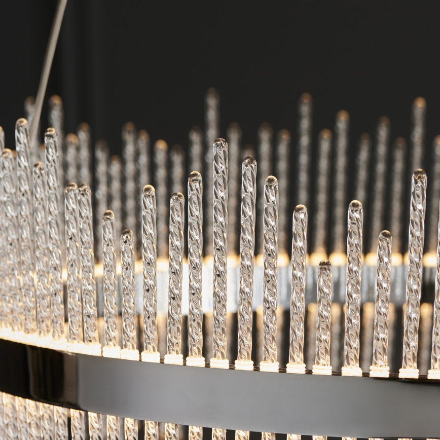 Endon 107108 - LED kábeles csillár LED/56W/230V 3000K fényes króm