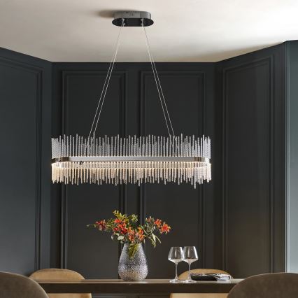 Endon 107109 - LED függeszték kábelen LED/47W/230V 3000K fényes króm