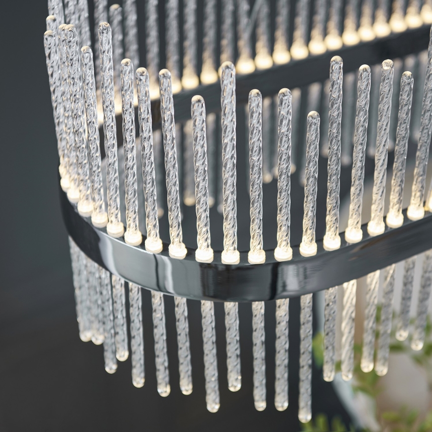 Endon 107109 - LED függeszték kábelen LED/47W/230V 3000K fényes króm