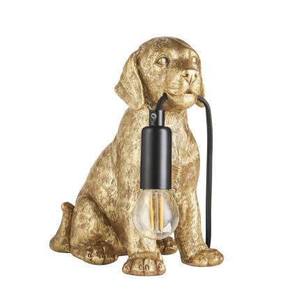Endon 107364 - Asztali lámpa PUPPY 1xE14/7W/230V arany