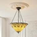 Endon 111881 - Tiffany JAMELIA láncos csillár 3xE27/10W/230V átm. 50 cm