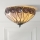 Endon 112188 - Tiffany HUTCHINSON mennyezeti lámpatest 2xE27/60W/230V, átm. 40 cm