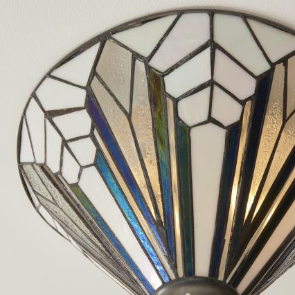 Endon 112191 - Tiffany ASTORIA mennyezeti lámpa, 2xE27/60W/230V, átmérő 40 cm