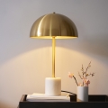 Endon 114210 - Asztali lámpa BERTOIA 1xE14/7W/230V sárgaréz