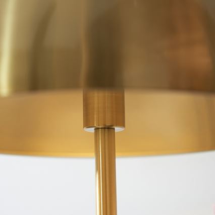 Endon 114210 - Asztali lámpa BERTOIA 1xE14/7W/230V sárgaréz