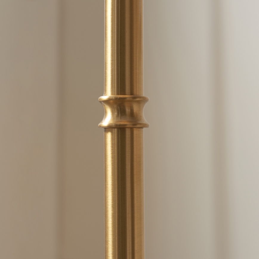 Endon 114778 - LED Fényerőszabályozható újratölthető állólámpa BURLEY LED/1,5W/5V 3600 mAh sárgaréz/kék