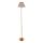 Endon 114785 - Dimmelhető, újratölthető LED állólámpa BURLEY LED/1,5W/5V 3600 mAh sárgaréz/szürke