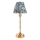 Endon 114796 - LED Dimmelhető Asztali lámpa tölthető BURLEY LED/1,5W/5V 3600 mAh réz/kék