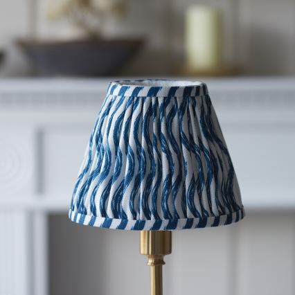 Endon 114796 - LED Dimmelhető Asztali lámpa tölthető BURLEY LED/1,5W/5V 3600 mAh réz/kék