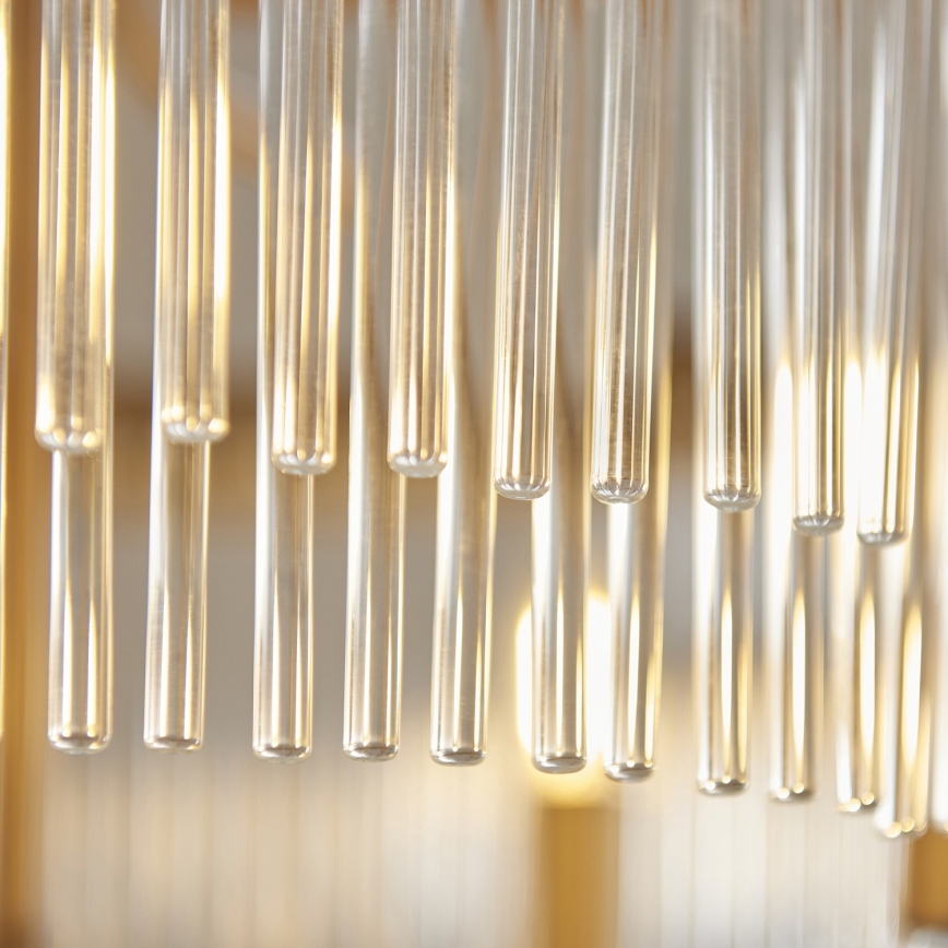 Endon 119110 - CLERMONT láncos csillár 5xE14/6W/230V sárgaréz