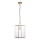Endon 119141 - HAMMOND láncos csillár 1xE27/10W/230V 21,5x21,5 cm, sárgaréz