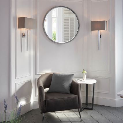 Endon 56706 - Fali lámpa MORETO 1xE14/7W/230V fényes króm/szürke