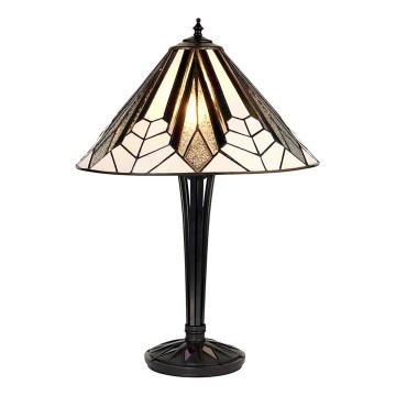 Endon 63939 - Tiffany ASTORIA asztali lámpa 2xE27/60W/230V átm. 40 cm
