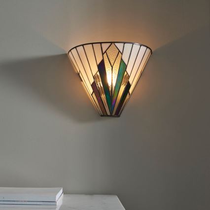 Endon 63940 - Fali lámpa Tiffany ASTORIA 1xE14/40W/230V