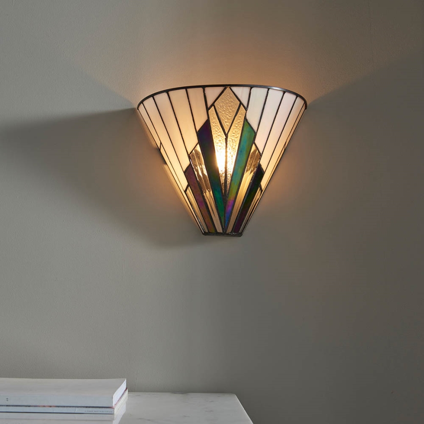 Endon 63940 - Fali lámpa Tiffany ASTORIA 1xE14/40W/230V