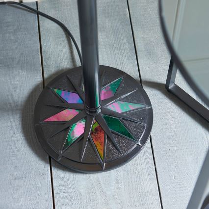 Endon 64042 - Tiffany DARK STAR állólámpa 1xE27/60W/230V, átm. 42 cm