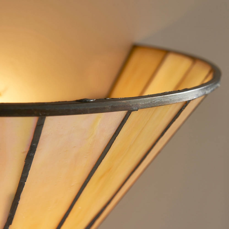 Endon 64046 - Tiffany DARK STAR fali lámpatest 1xE14/40W/230V