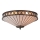 Endon 64145 - Mennyezeti lámpa Tiffany FARGO 2xE27/60W/230V Ø 41,5 cm