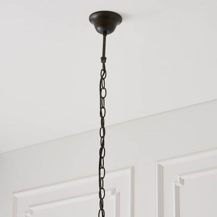 Endon 64176 - Tiffany HUTCHINSON láncos csillár 1xE27/60W/230V átm. 40 cm