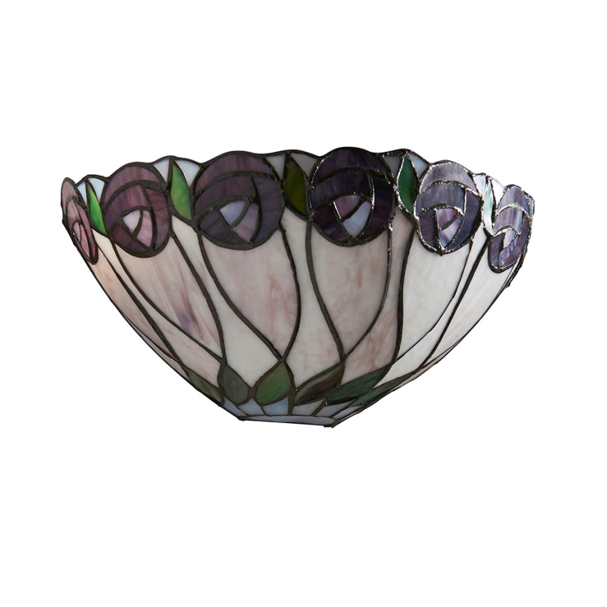 Endon 64178 - Tiffany HUTCHINSON fali lámpatest 1xE14/40W/230V