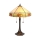 Endon 64286 - Tiffany NEVADA asztali lámpa 2xE27/60W/230V, Ø 40 cm