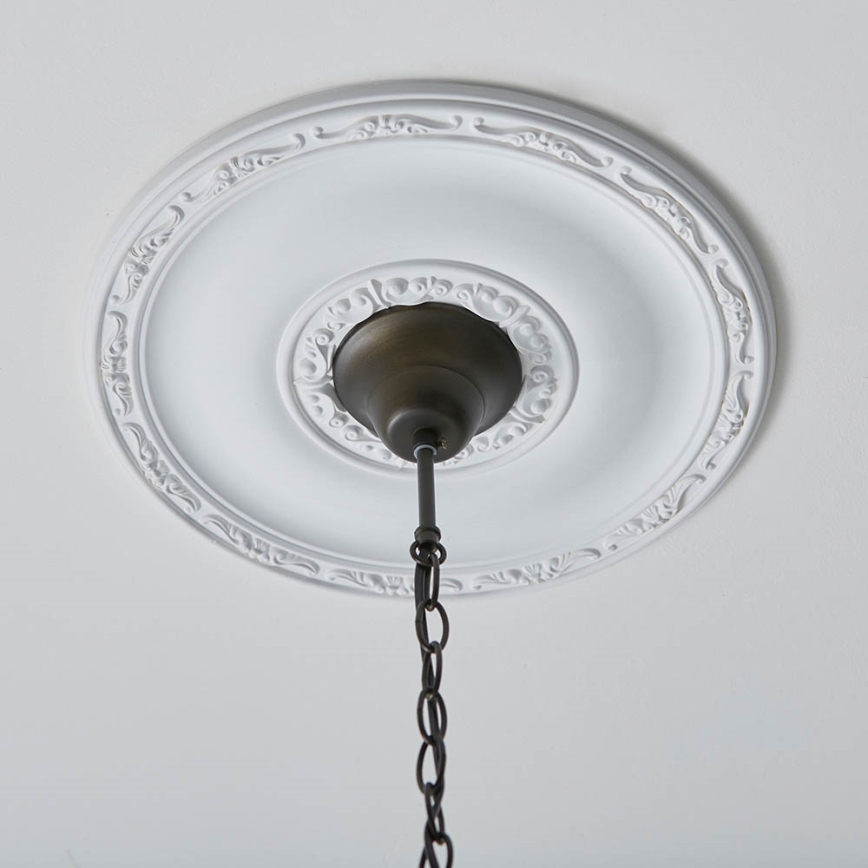 Endon 67045 - Tiffany FARGO láncos csillár 1xE27/60W/230V, átm. 40 cm