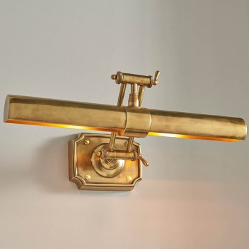 Endon 69833 - Képvilágító lámpa WINCHESTER 2xE14/6W/230V 51 cm sárgaréz