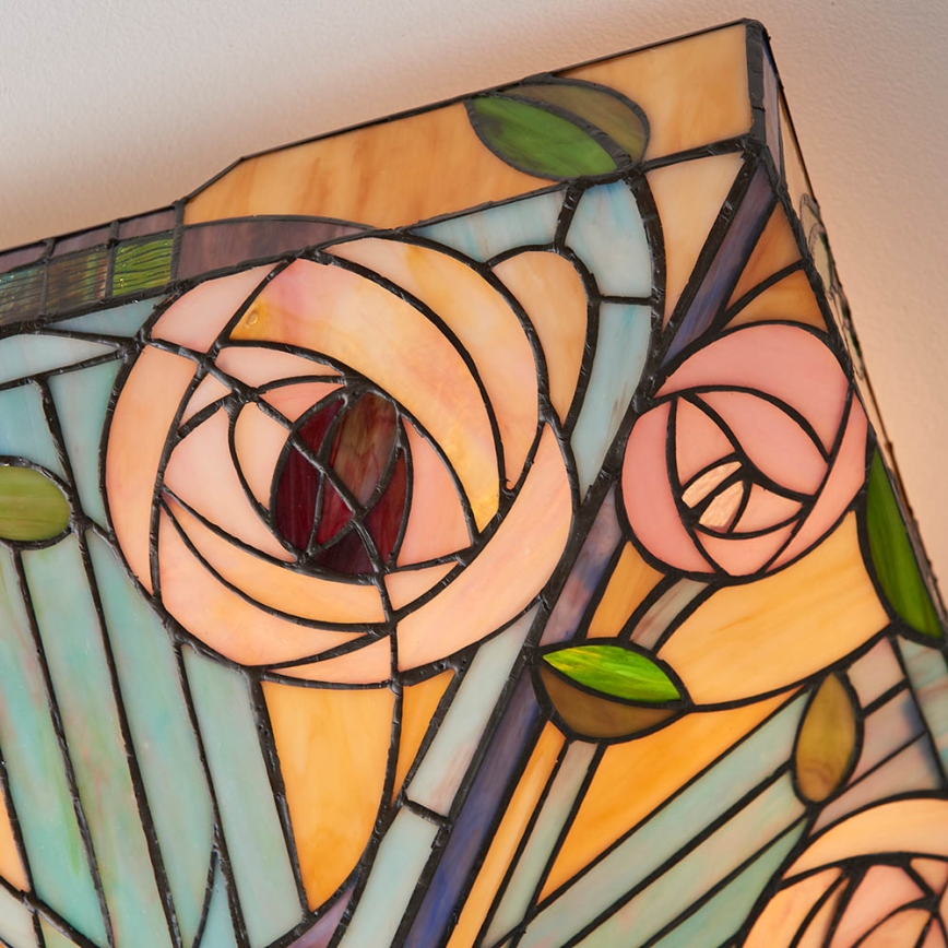 Endon 70698 - Mennyezeti lámpa Tiffany WILLOW 2xE27/60W/230V