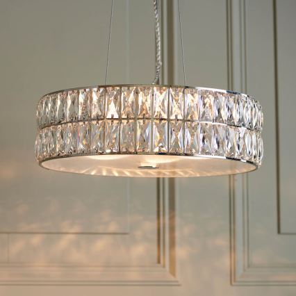 Endon 76513 - LED csillár dróton VERINA 5xLED/5W/230V fényes króm