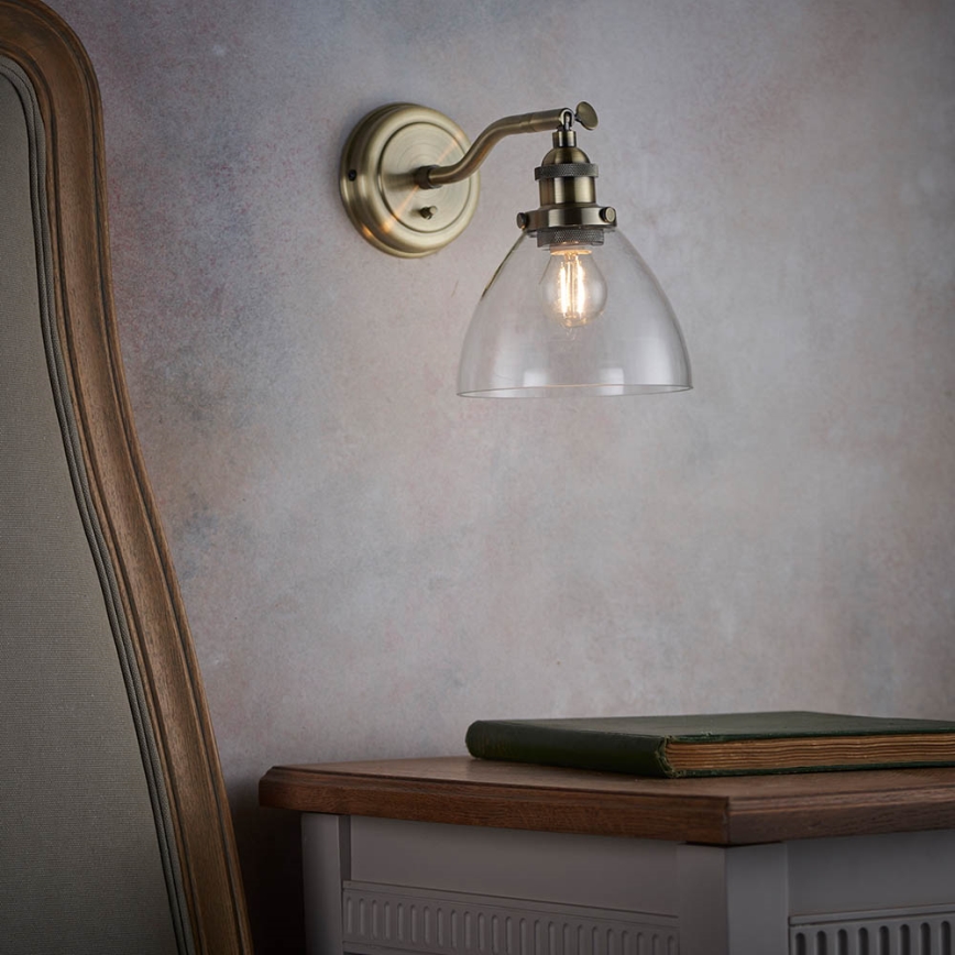 Endon 77273 - Fali spotlámpa HANSEN 1xE14/40W/230V réz
