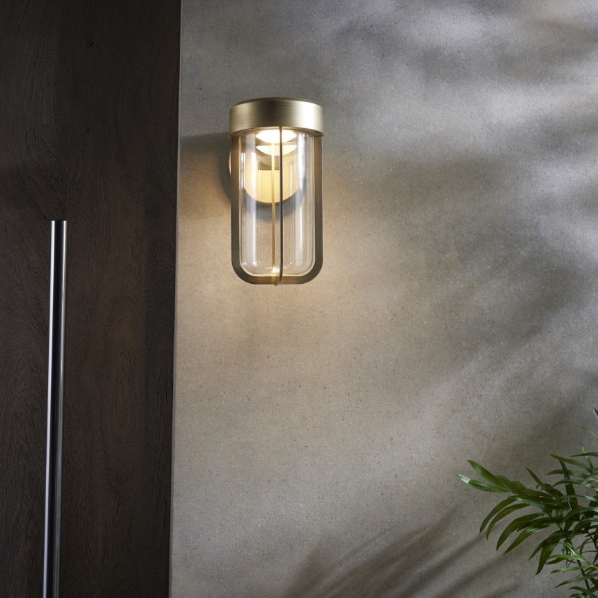 Endon 92856 - LED fürdőszobai fali lámpatest LED/8W/230V IP44 2700K sárgaréz