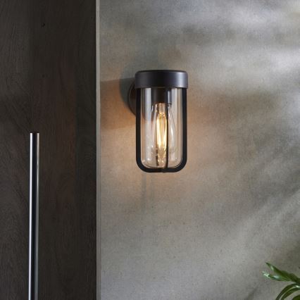 Endon 92857 - Fürdőszobai fali lámpa 1xE27/6W/230V IP44 bronz/fekete