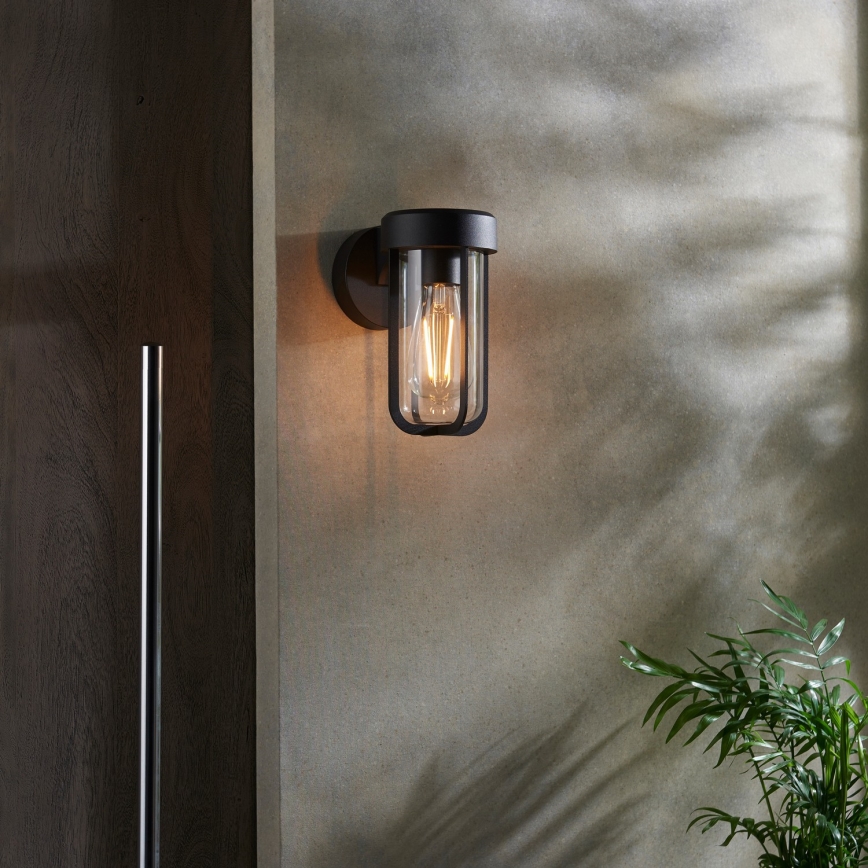 Endon 92859 - Fürdőszobai fali lámpa 1xE27/6W/230V IP44 fekete