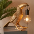 Endon 95077 - Asztali lámpa TOCO TOUCAN 1xE27/10W/230V arany
