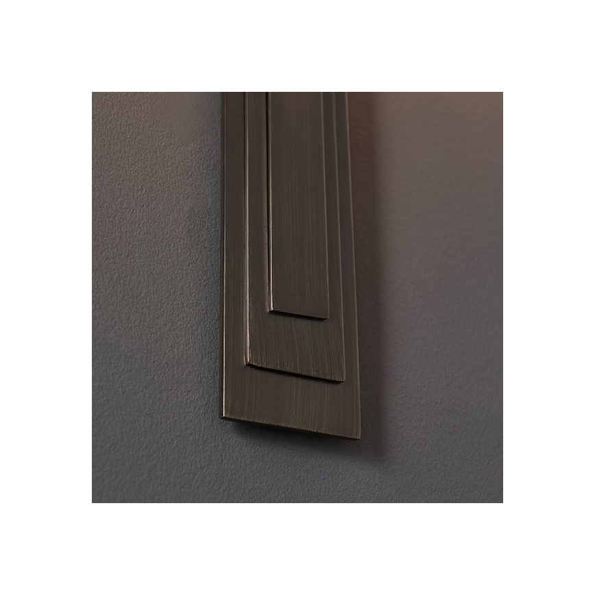 Endon 95271 - Fali lámpa CARLTON 1xE27/10W/230V bronz