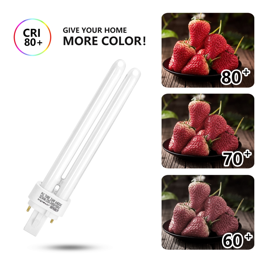 Energiatakarékos izzó G24d-3/26W/230V 6500K - Brilagi