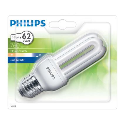 Energiatakarékos izzó  PHILIPS E27/14W/230V - GENIE